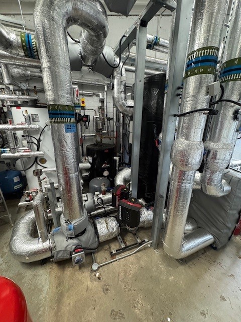 Mechanical and Electrical services upgrades to reduce the energy input in the school