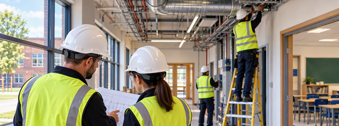 Construction and Engineering works in UK Education Sector
